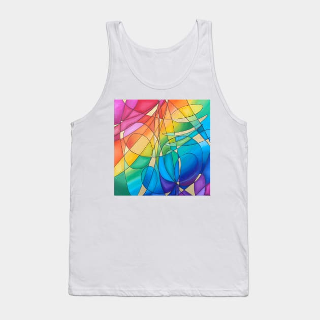 Rainbow Connection Tank Top by Amazink Creations
